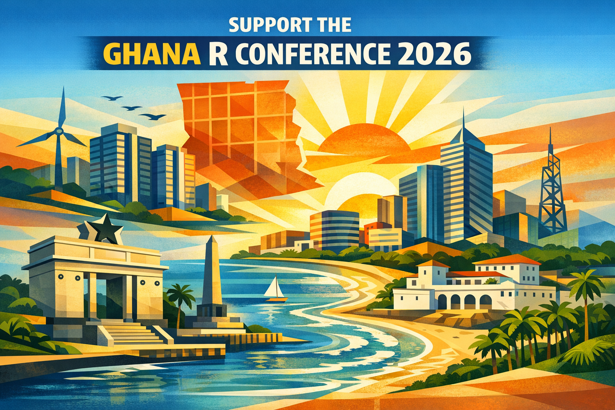 Support the Ghana R Users Community — Help Power the Ghana R Conference 2026!